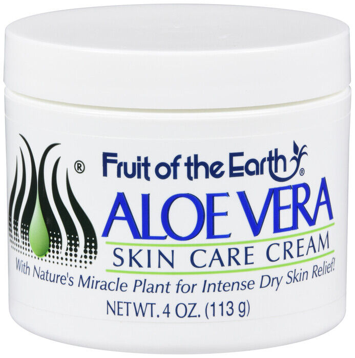 ALOE VERA CREAM 4OZ FRUIT OF THE EARTH