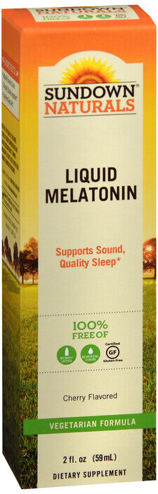 MELATONIN ORAL LIQUID 2OZ SUNDOWN   melatonin ORAL LIQUID 1 MG/ML  X 2 BOTTLES