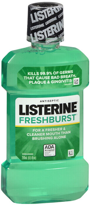 LISTERINE FRESH BURST 250ML