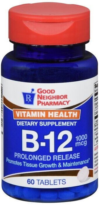 Good Neighbor Pharmacy Vitamin B-12 1000mcg 60ct