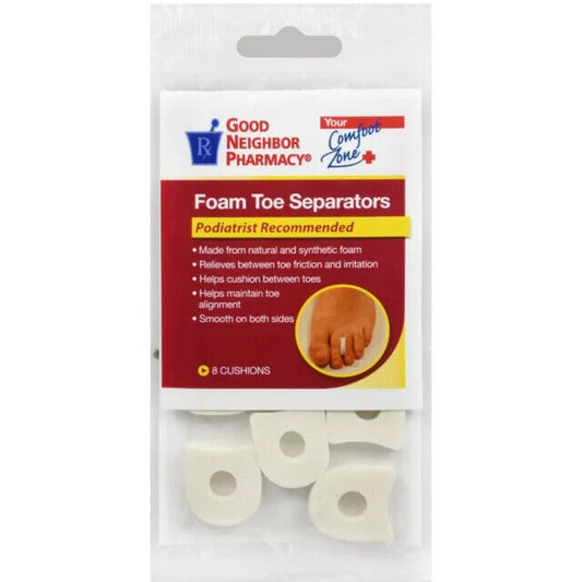 GNP Foam Toe Separators 8 ct