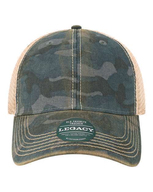 LEGACY Old Favorite Trucker Cap Men's Adjustable Mesh FREE WORLDWIDE SHIPPING