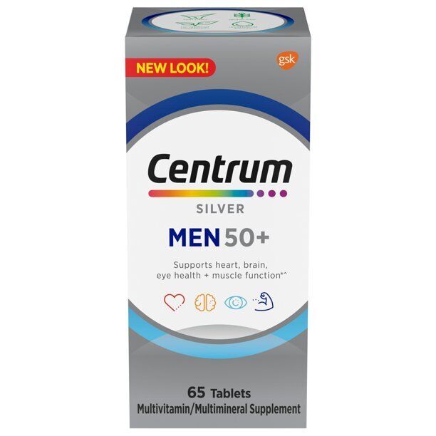 CENTRUM SILVER MENS 50+ MULTIVITAMIN  TAB 65CT