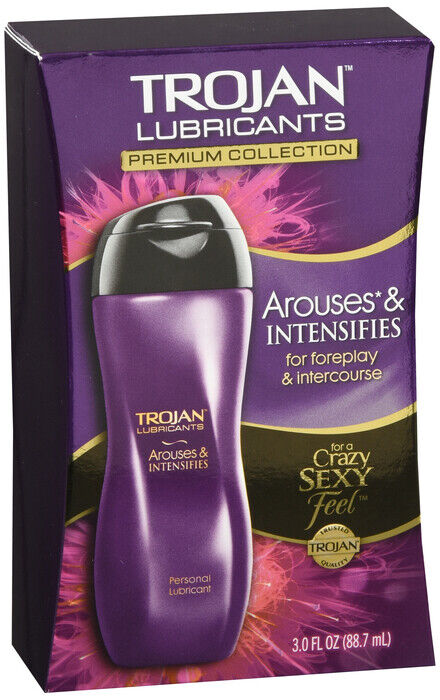 Trojan Lubricant Arouses & Intensifies  3oz