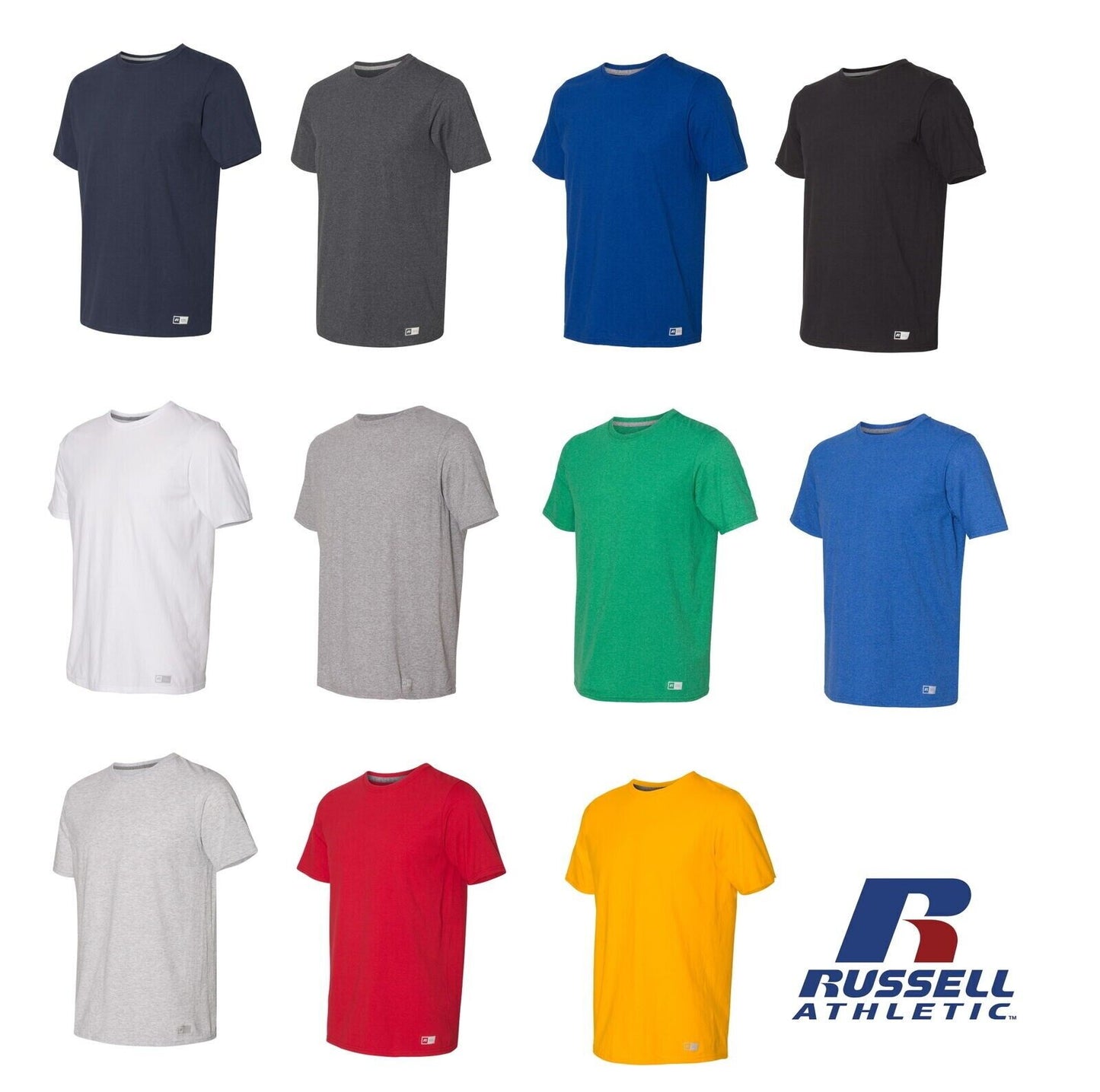 Russell Athletic Essential 60/40 Performance Short Sleeve T-Shirt - 64STTM