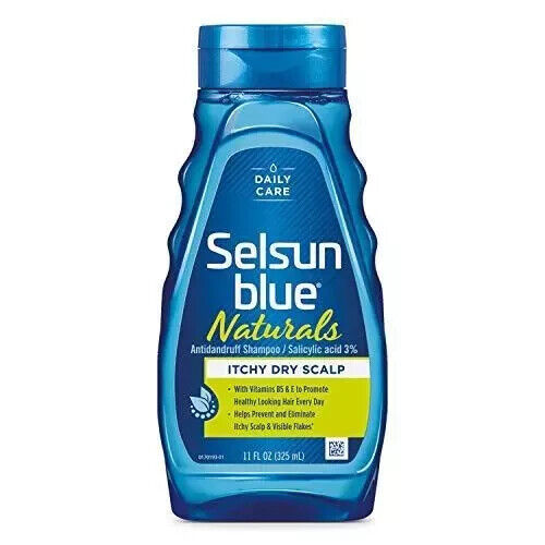 SELSUN BLUE SHAMPOO NATURAL ITCH 11OZ