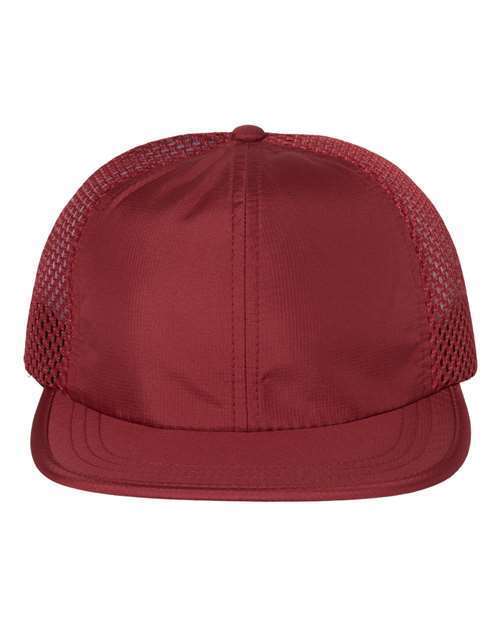 Richardson -935  Rouge Wide Set Mesh Performance Trucker Cap FREE WORLDWIDE SHIP