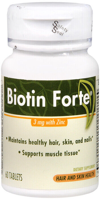 BIOTIN FORTE 3MG TABLET 60CT SCHWABE