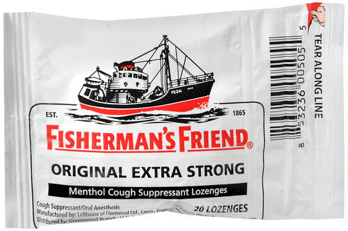 Fisherman's Friend Menthol Cough Lozenges 20 ct bags (3 pack)