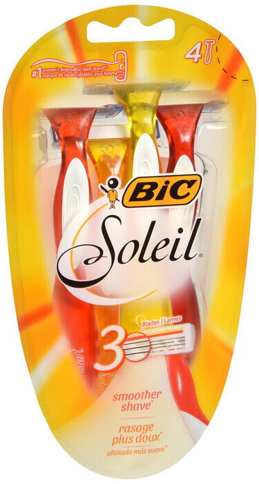 BIC SOLEIL RAZOR SENSITIVE SKIN 4CT