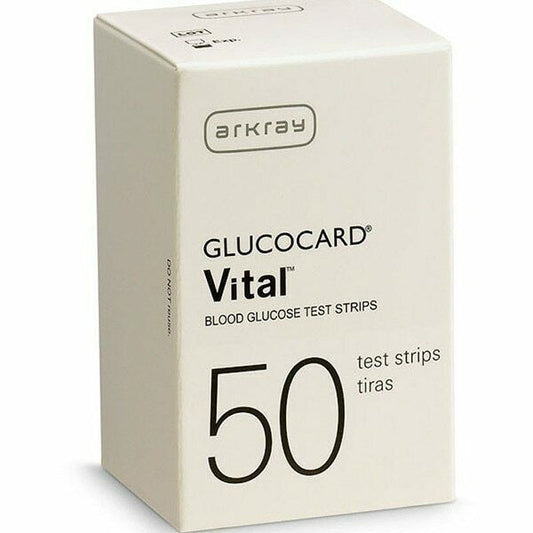 Arkray Glucocard Vital 50 Test Strips For GLucose Care