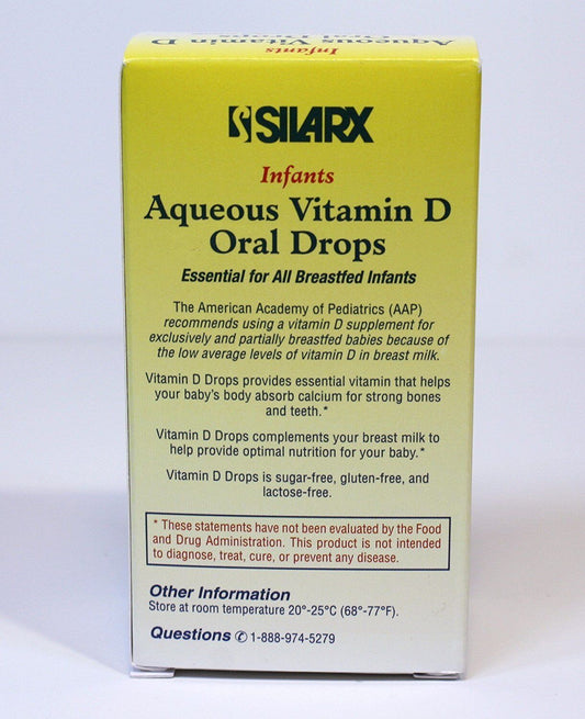 AQUEOUS VITAMIN D 50ML ORAL DROPS