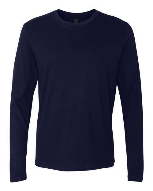 Next Level  3601 Men's Premium Long Sleeve Crew T-Shirt  Plain Athletic