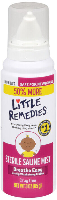 Little Noses Baby Saline Spray 3 oz