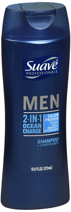 SUAVE MEN SHAMPOO 2N1 OCEAN CHARGE 12.6OZ