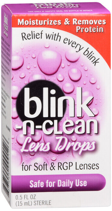 BLINK N CLEAN LENS DROPS 15ML