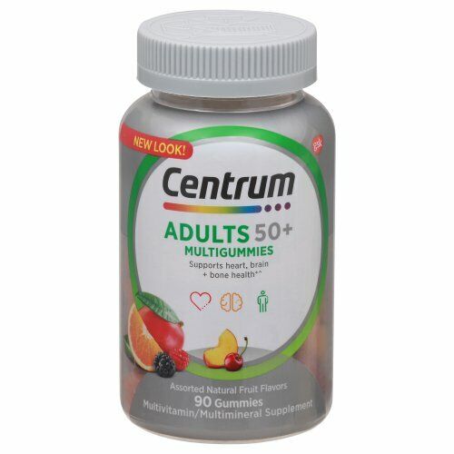 CENTRUM ADULT 50+ GUMMY 90CT