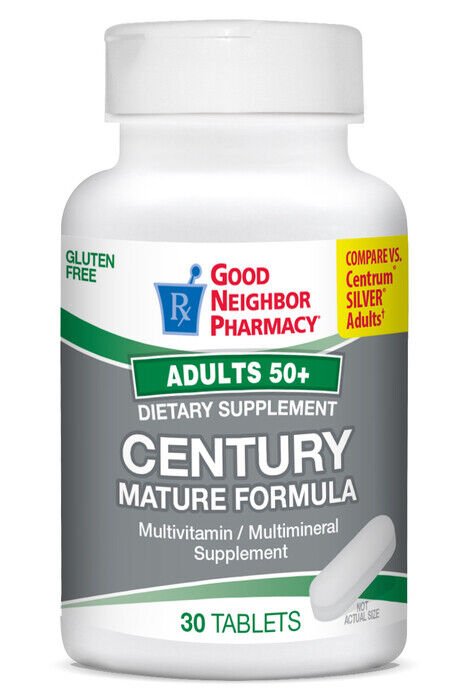 GNP CENTURY MATURE MULTIVITAMIN TAB 30CT