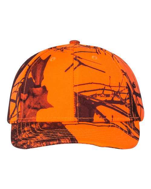 Kati Cap  SN200 Realtree AP Snow Mossy Oak Break Up Blaze Camo Baseball Hat