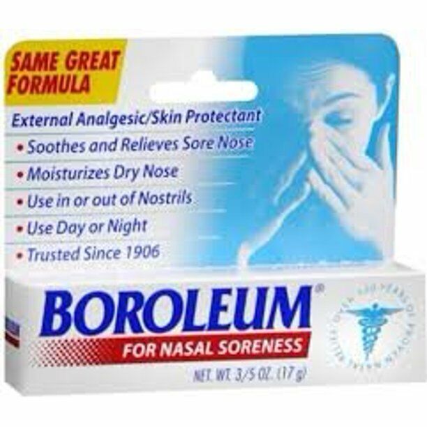 BOROLEUM NASAL SOOTHING OINTMENT 0.6OZ