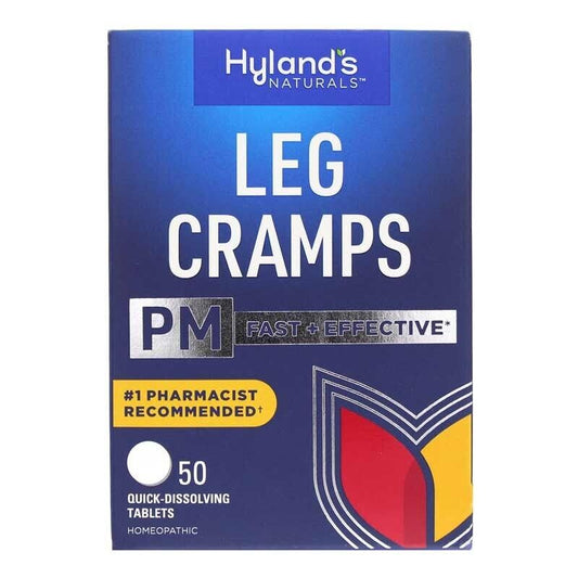 HYLANDS LEG CRAMP PM TABLET 50CT  CONTAINS CINCHONA ( HOMEOPATHIC QUININE)