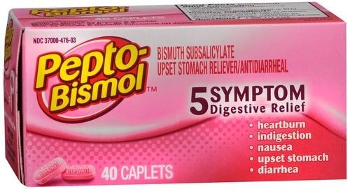 PEPTO BISMOL CAPLETS ORIGINAL 40 COUNT