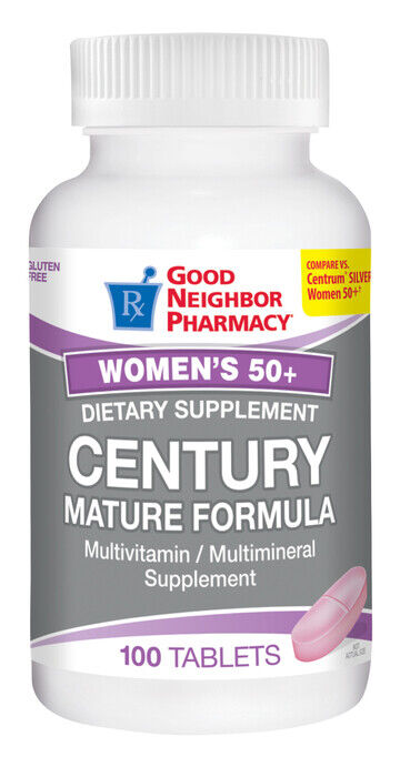 GNP CENTURY MATURE WOMEN 50+ TAB 100CT