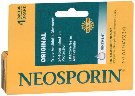 NEOSPORIN OINTMENT 1OZ   neomycin/bacitracin/polymyxinB TOPICAL OINT. (G) 3.5-40