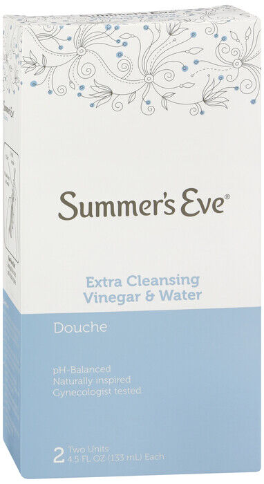 SUMMERS EVE DOUCHE TWIN XCLEANS 2X4.5OZ    acetic acid VAGINAL SOLUTION