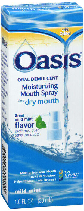 OASIS DRY MOUTH SPRAY 1 OZ    glycerin MUCOUS MEM SPRAY 35 %