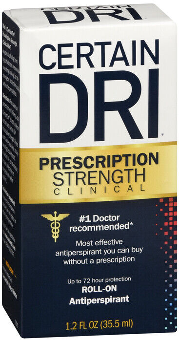 CERTAIN DRI EXCESSIVE PERSPIRATION ANTIPERSPIRANT ROLL-ON - 1.2 OZ