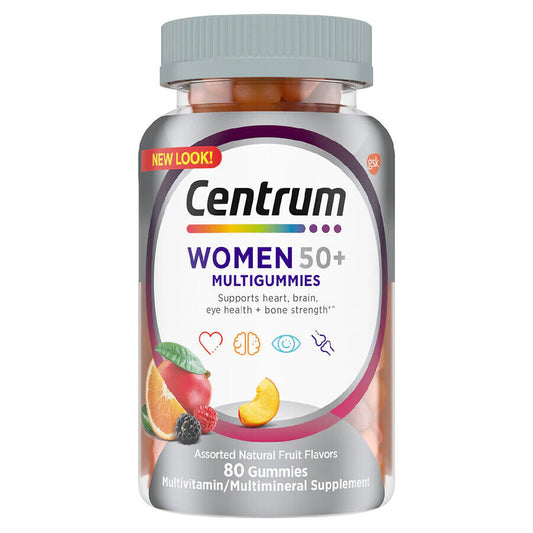 CENTRUM WOMEN 50+ MULTIVITAMIN  GUMMY 80CT