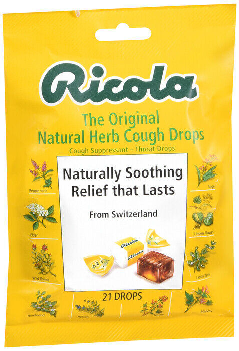 RICOLA BAG ORIGINAL HERB 21CT