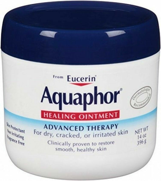 Aquaphor Original Healing Ointment Diaper Rash and Dry Skin Protectant 14oz  X 2