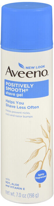 AVEENO SHAVE GEL POSITIVELY SMOOTH 7OZ