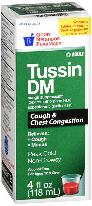 GNP Tussin DM Exp 4oz