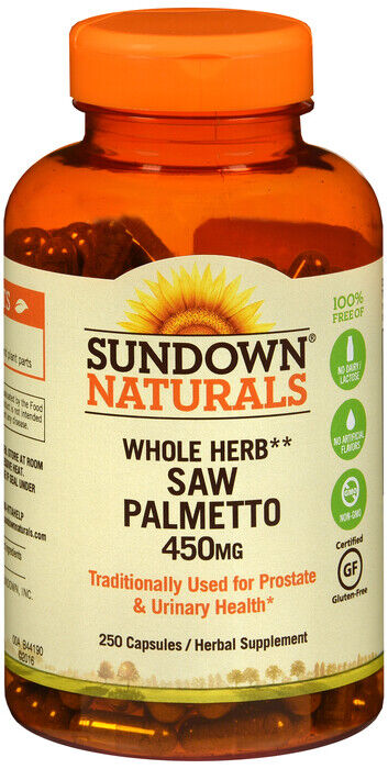 SAW PALMETTO 450MG CAPSULE 250CT SUNDOWN