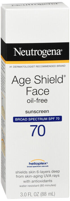 NEUTROGENA SUN AGE SHIELD FACE SPF70 3OZ