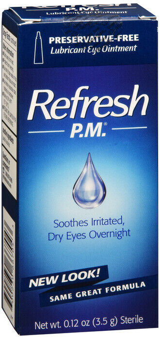 REFRESH PM OPHTHALMIC  OINTMENT 3.5GM