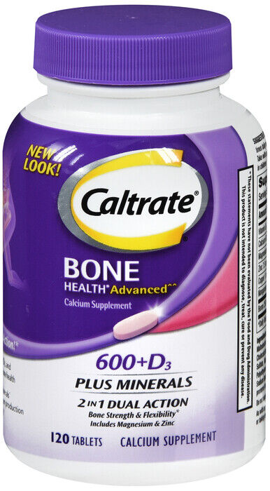 Caltrate 600-D Plus Minerals Tablet 120 count