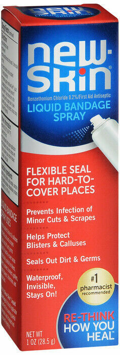 New Skin Liquid SPRAY Bandage, 1oz  2 bottles