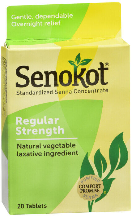 SENOKOT TABLET 20CT