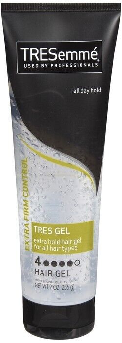 Tresemme Gel Ultra Firm Control#5 9 oz Tube - THREE PACK