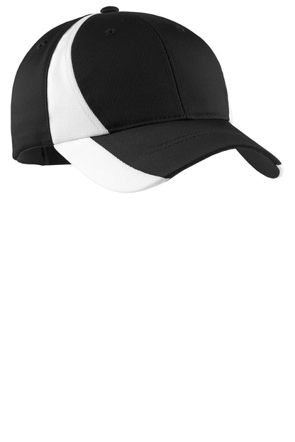 Sport-Tek   Dry Zone   Nylon Colorblock Cap. Stc11