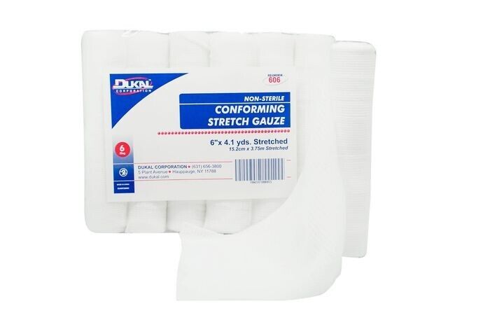 Dukal Sterile Conforming 4in Gauze 12ct