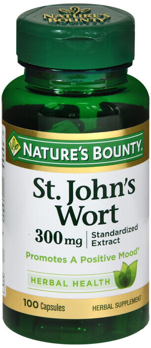 ST JOHNS WORT CAPSULE 100CT NAT BOUNTY