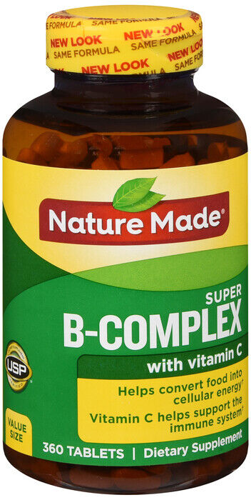 NATURE MADE SUPER B COMPLEX TABLET 360CT