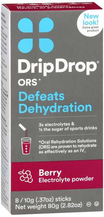 DRIP DROP BERRY HYDRATION 10G POWDER 8CT