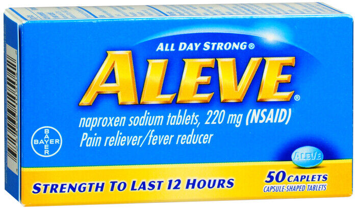 Aleve Caplet 50 count