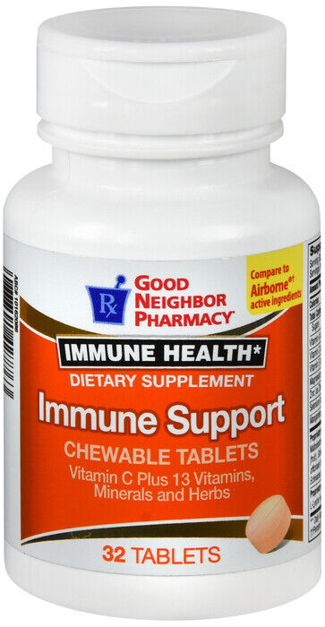 GNP IMMUNE SUPPORT CHEWTAB CITRUS 32CT